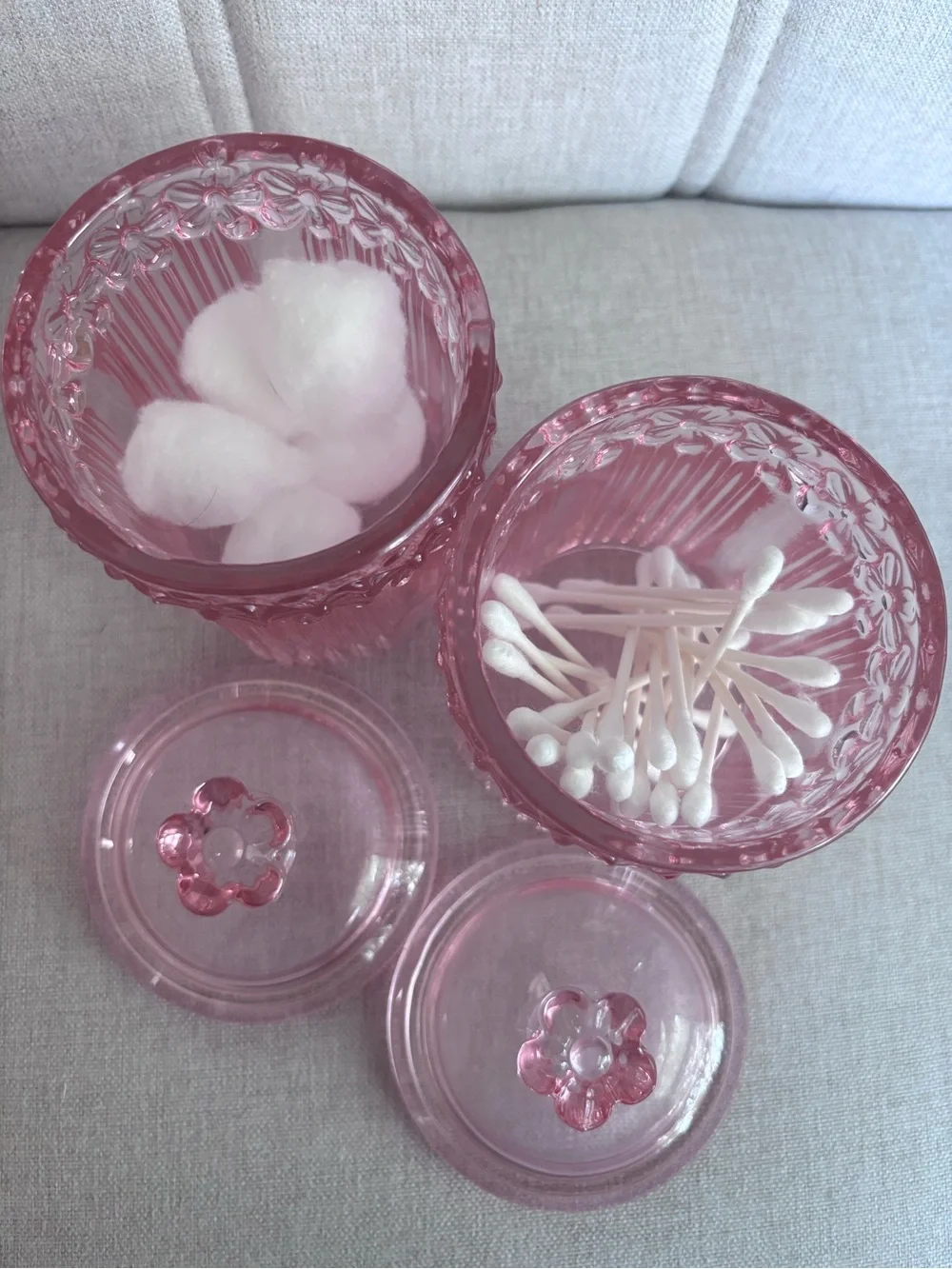 N/A pink pressed
